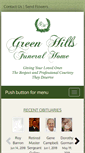 Mobile Screenshot of greenhillsfuneralhome.net